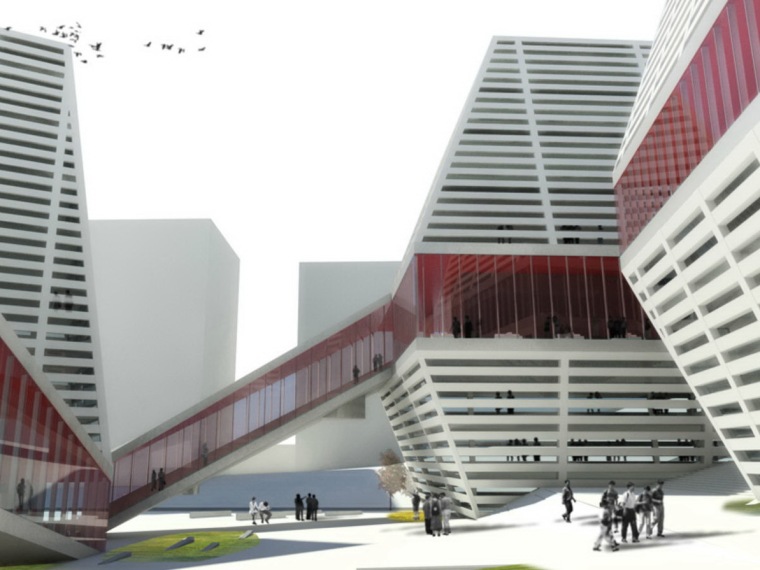 珠海学院资料下载-香港珠海学院新校区设计方案