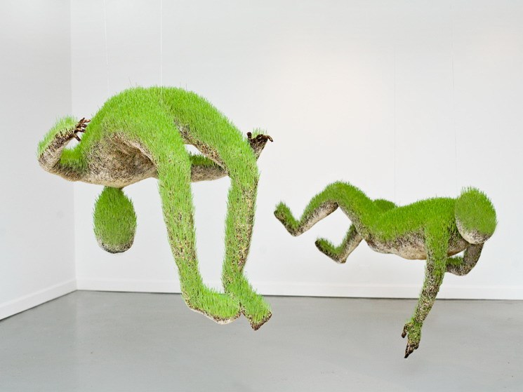 植物雕塑模型su资料下载-活体植物悬空雕塑