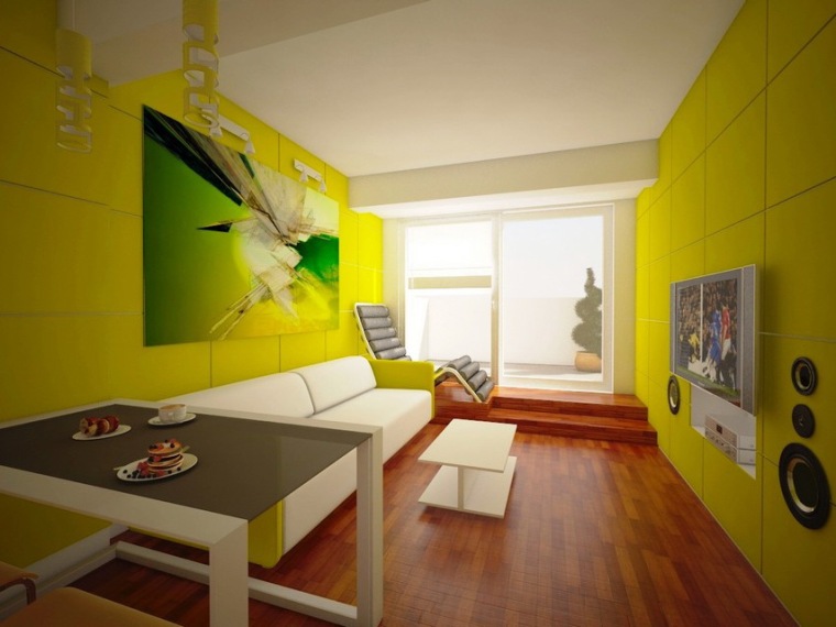 小户型30平米室内设计资料下载-小户型公寓