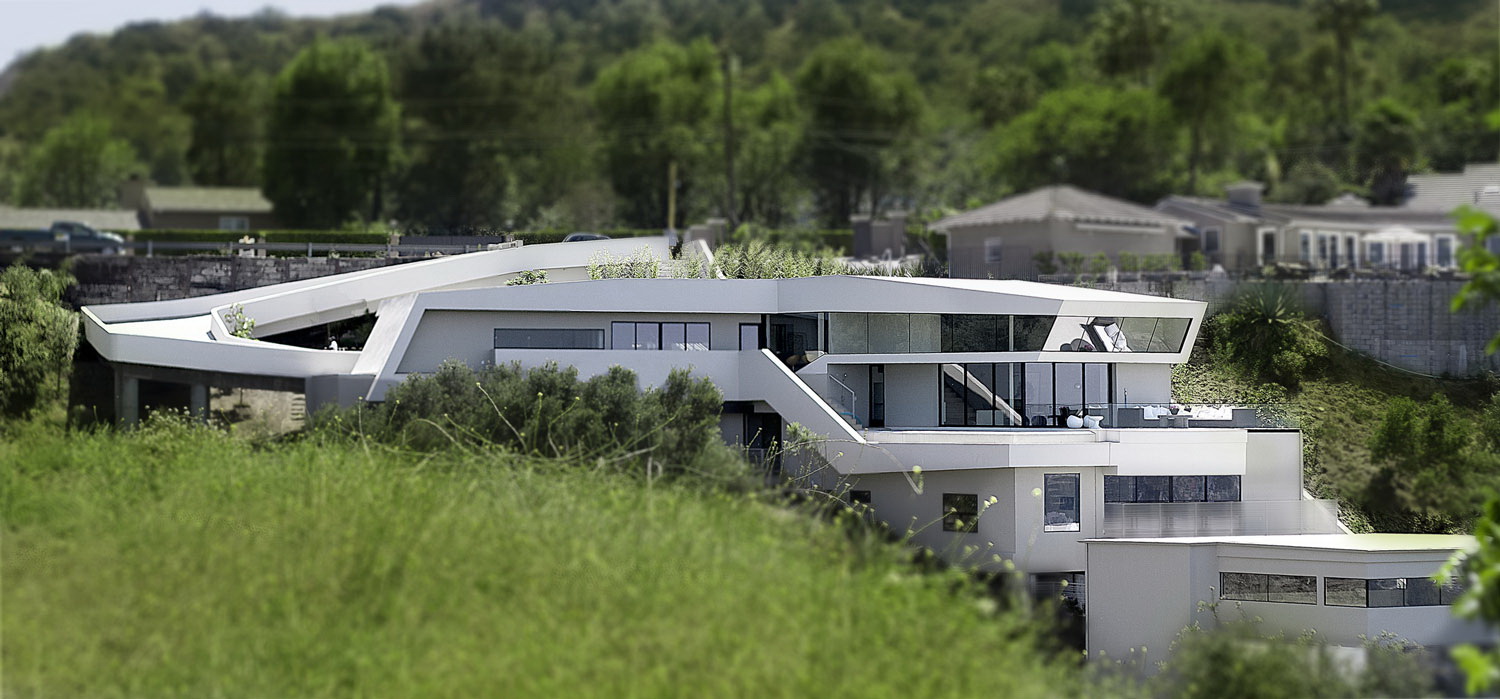 现代感豪华别墅