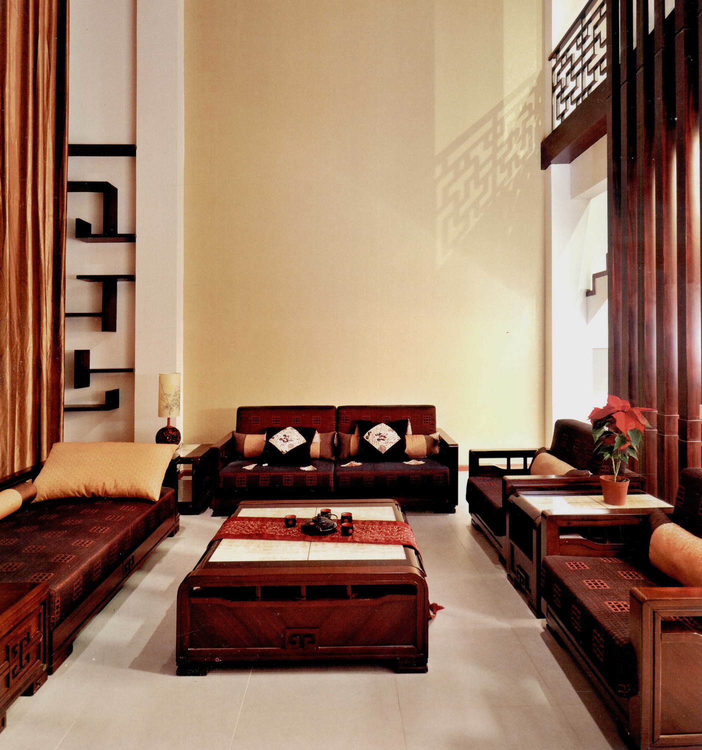 简约中国风-住宅装修案例-筑龙室内设计论坛