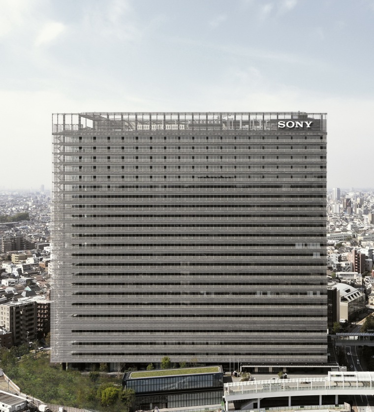 日本东京主导风向资料下载-索尼大崎办公楼