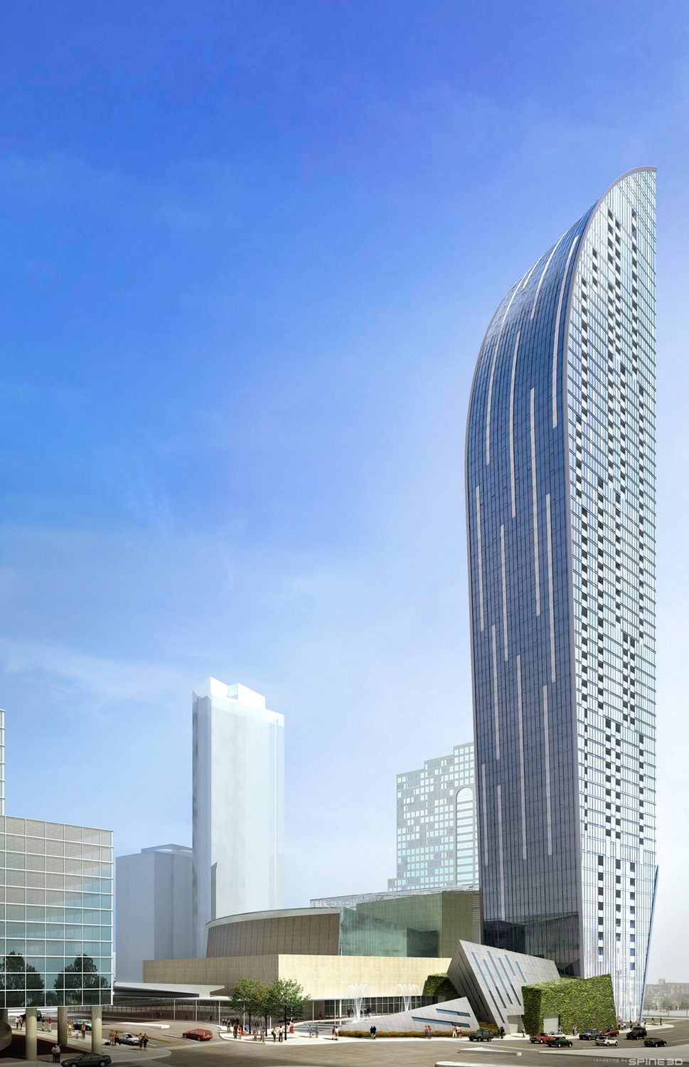 里伯斯金l塔-办公建筑案例-筑龙建筑设计论坛