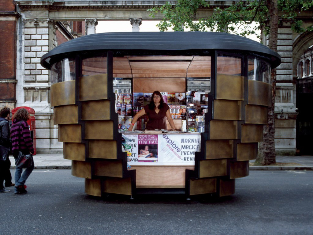 纸质报刊亭