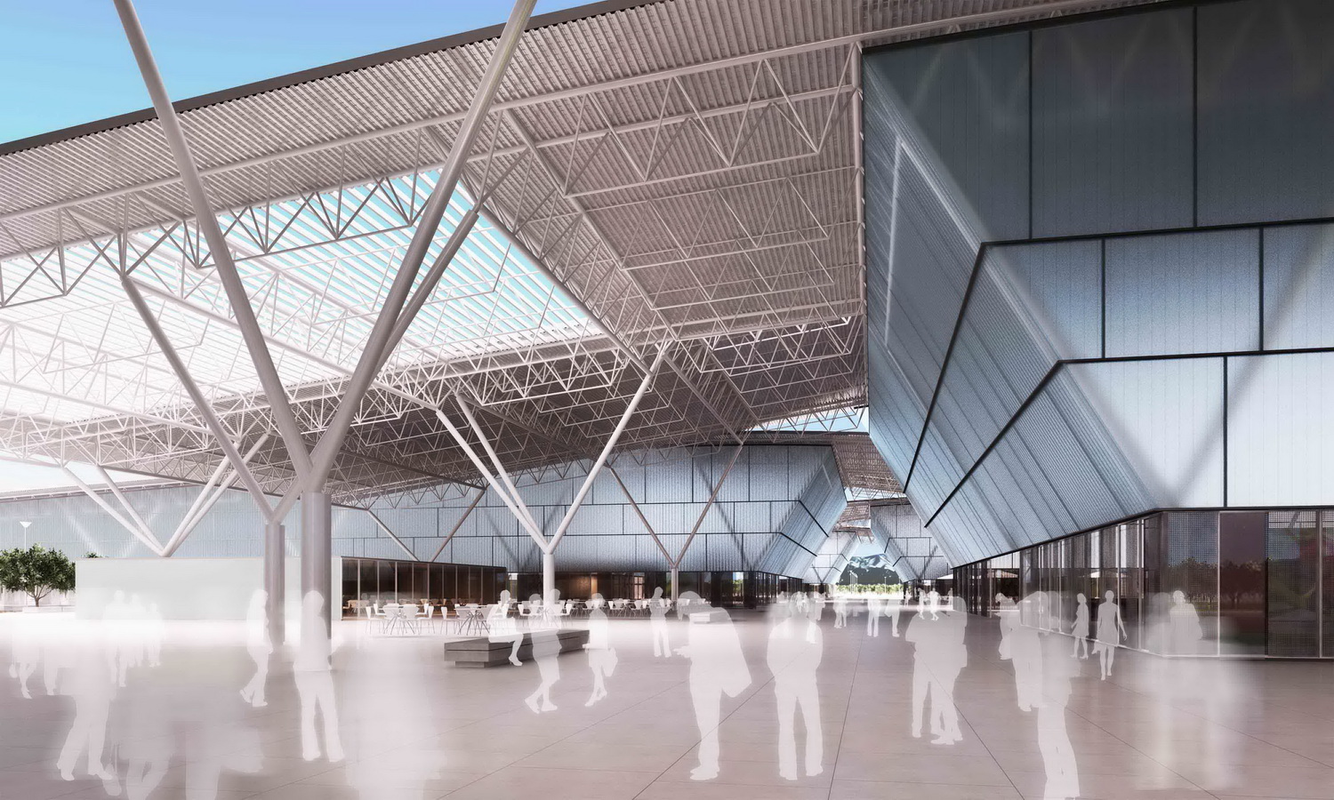 展销贸易中心-商业建筑案例-筑龙建筑设计论坛