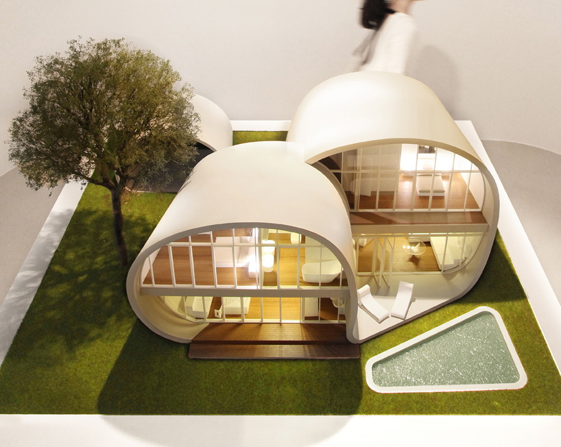 莫比乌斯住宅模型分解图片