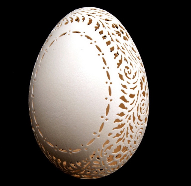 蛋壳雕刻第5张图片