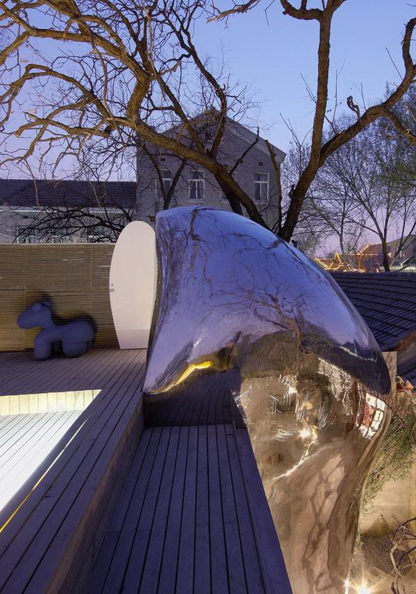 在胡同泡泡32号里实现-建筑师马岩松-北京mad建筑事务所-艺术设计