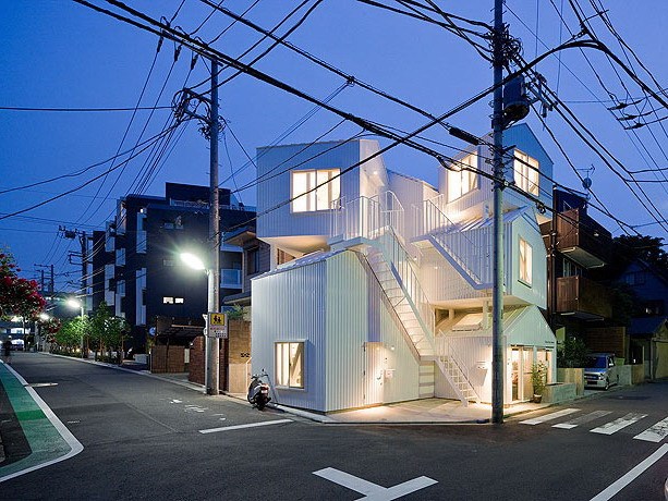 日本山顶住宅资料下载-东京堆积的集合住宅