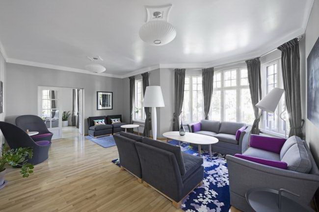 室内风格资料下载-挪威经典北欧风格住宅室内装修