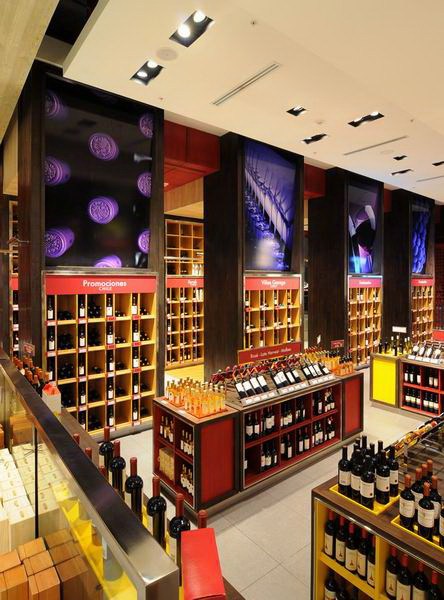 圣地亚哥街边店精装葡萄酒商店设计-商业展示类装修案例-筑龙室内设计论坛