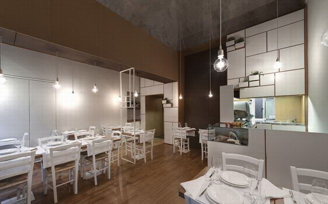 3-白色现代传统餐厅装修设计第4张图片