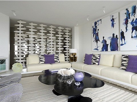 极简主义下的混合风格资料下载-简约白色风格纽约当代公寓设计