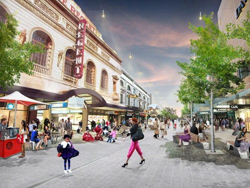 澳大利亚蓝道商业街景观资料下载-蓝道购物城重建