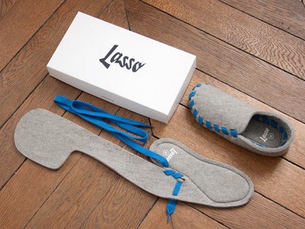 一块羊毛毡加根鞋带资料下载-一块羊毛毡加根鞋带，再简单不过的Lasso拖鞋