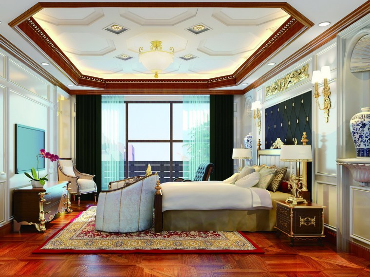 北京法式别墅资料下载-中欧交汇的皇家气质的别墅设计