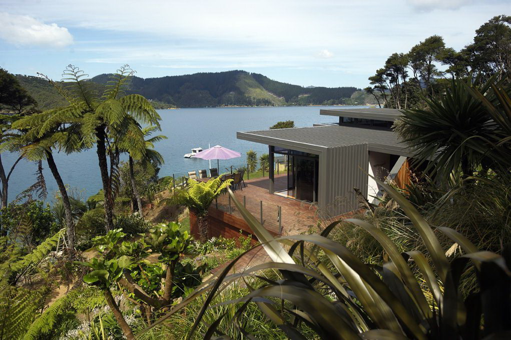 新西兰海边度假小屋