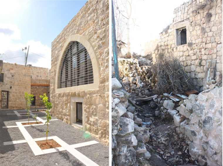 矿山恢复治理工程设计资料下载-Birzeit 历史中心复原设计
