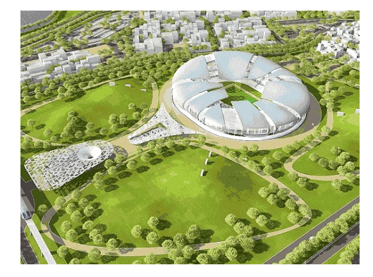 国际体育综合体资料下载-卡塔尔2022世界杯体育场