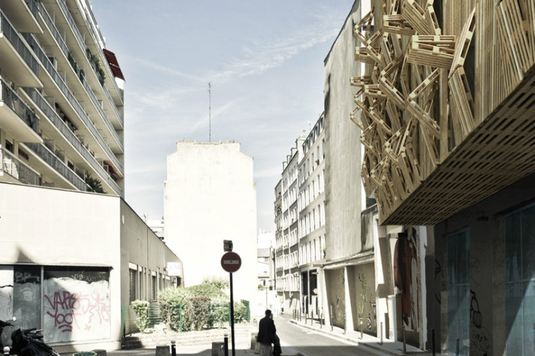 法国科尔尼学生公寓资料下载-巴黎学生公寓