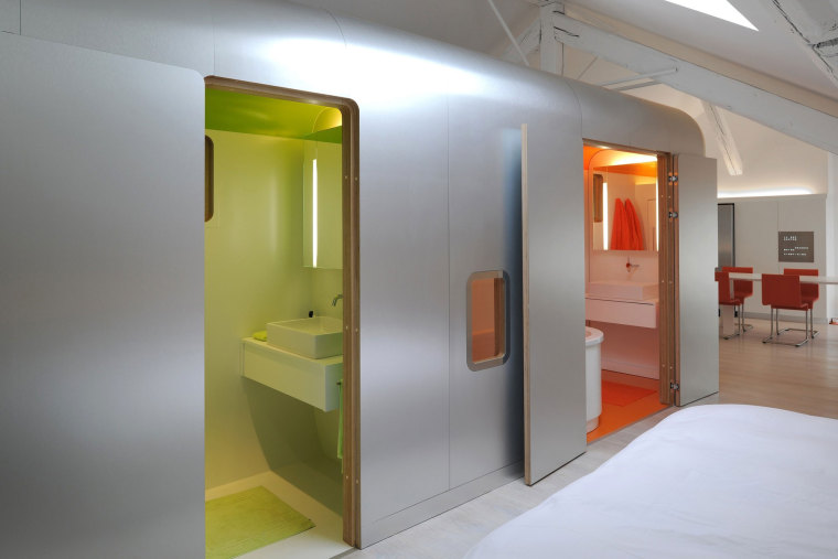 比利时具科幻色彩的loft公寓第31张图片