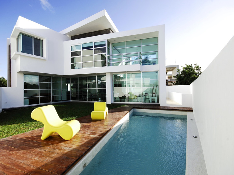 墨西哥五联排住宅