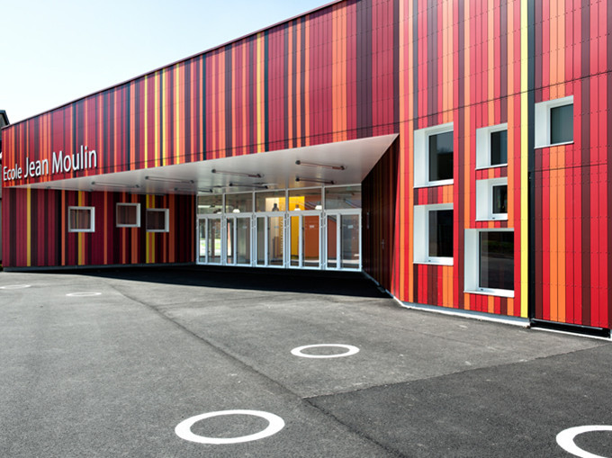 prinvault建筑师复制了烧焦的学校