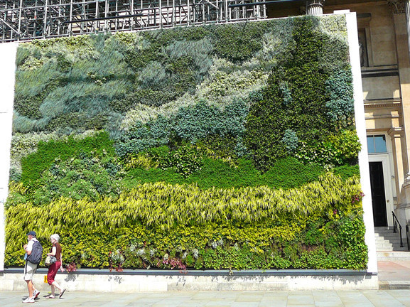东京华丽垂直花园资料下载-垂直之旅-植生墙