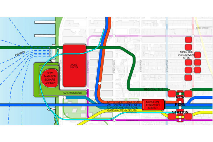 纽约佩恩火车站和麦迪逊广场花园的四个新构想第14张图片