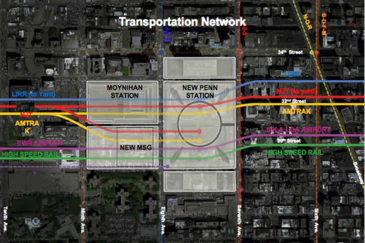 纽约佩恩火车站和麦迪逊广场花园的四个新构想第15张图片