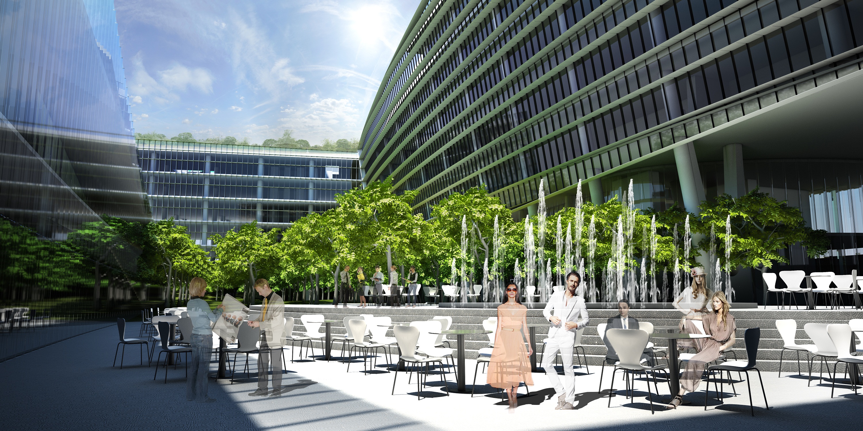 绿色商务中心大楼-其它建筑案例-筑龙建筑设计论坛