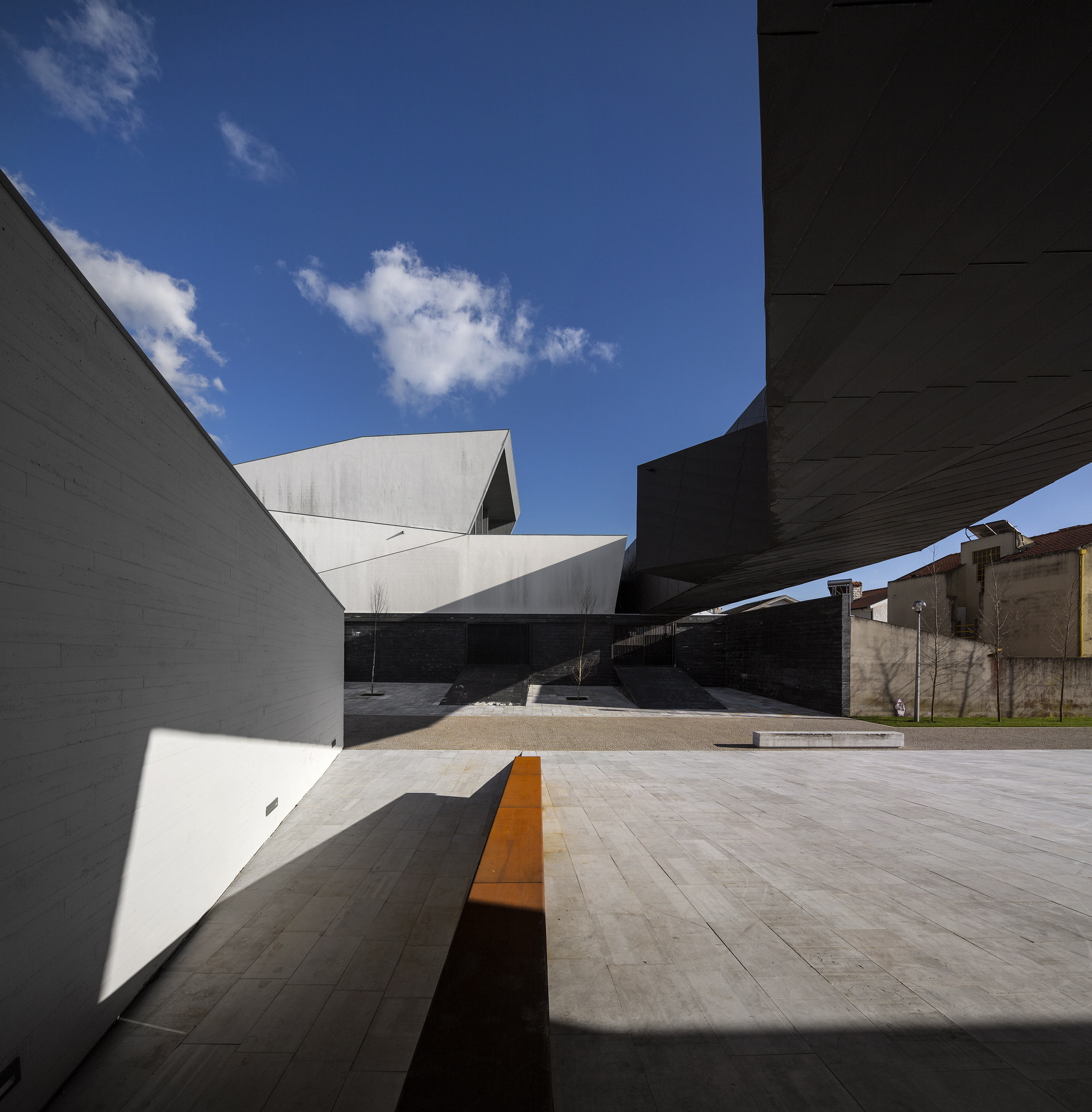 in this unusual structure, the maritime museum is t