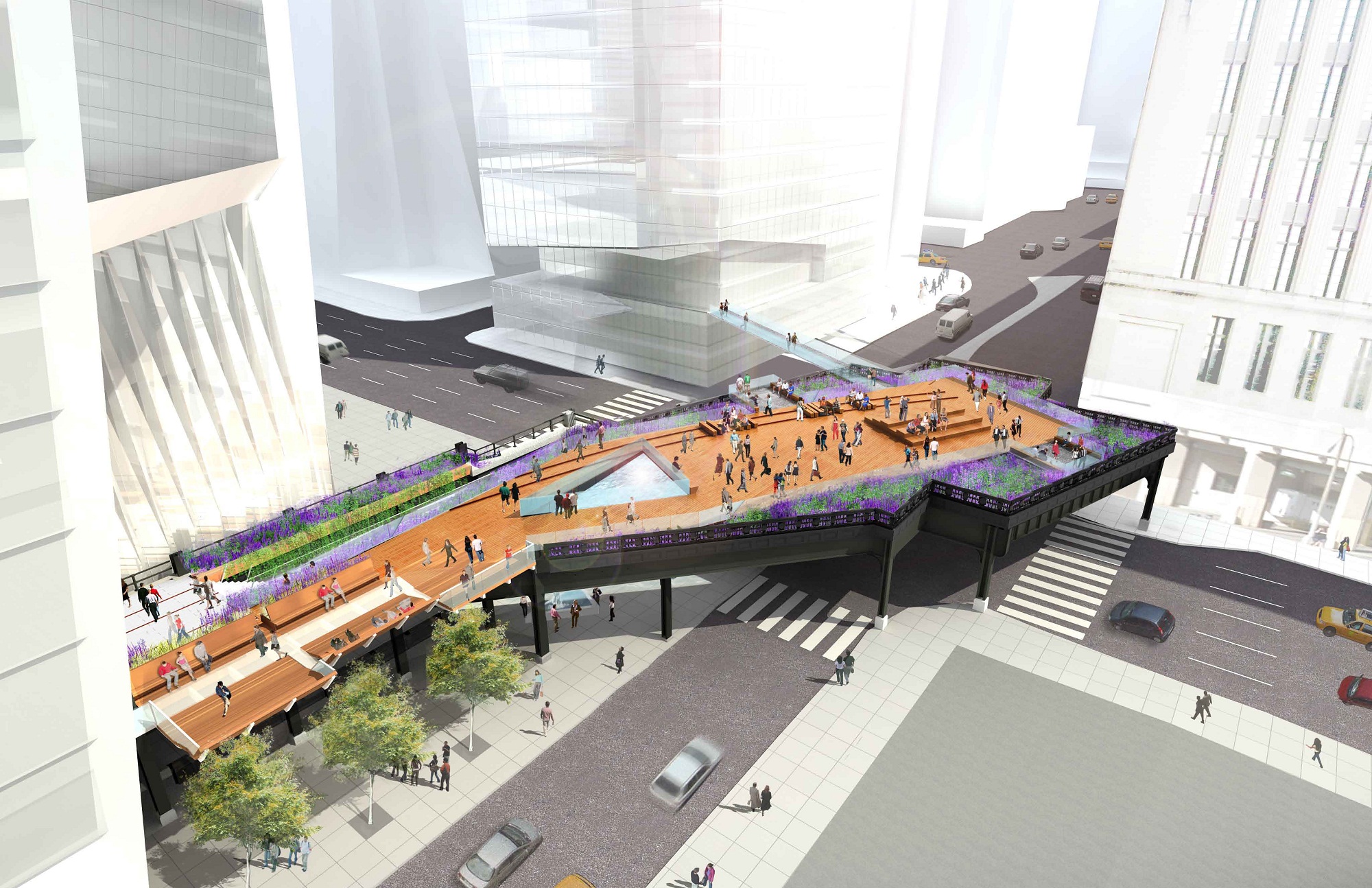 纽约市高线公园第三阶段项目设计方案