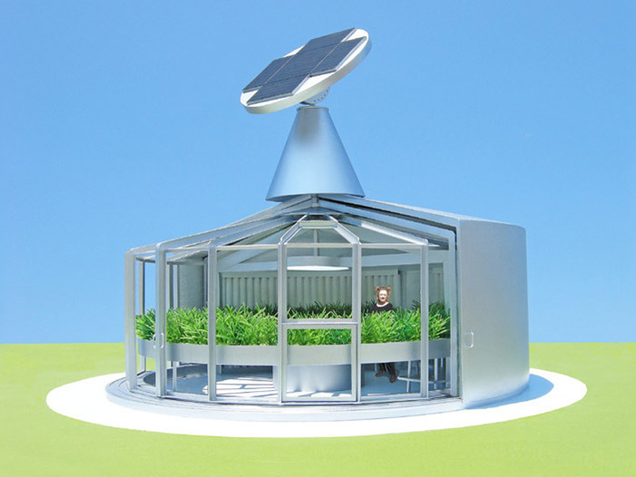 太阳能生态水产屋