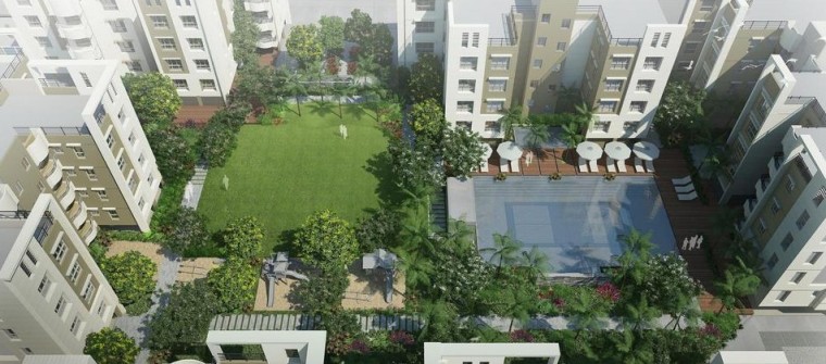 印度单层住宅景观资料下载-印度加尔各答住宅景观