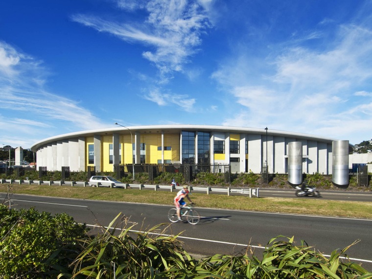 Tennent + Brown设计的新西兰ASB体育中心