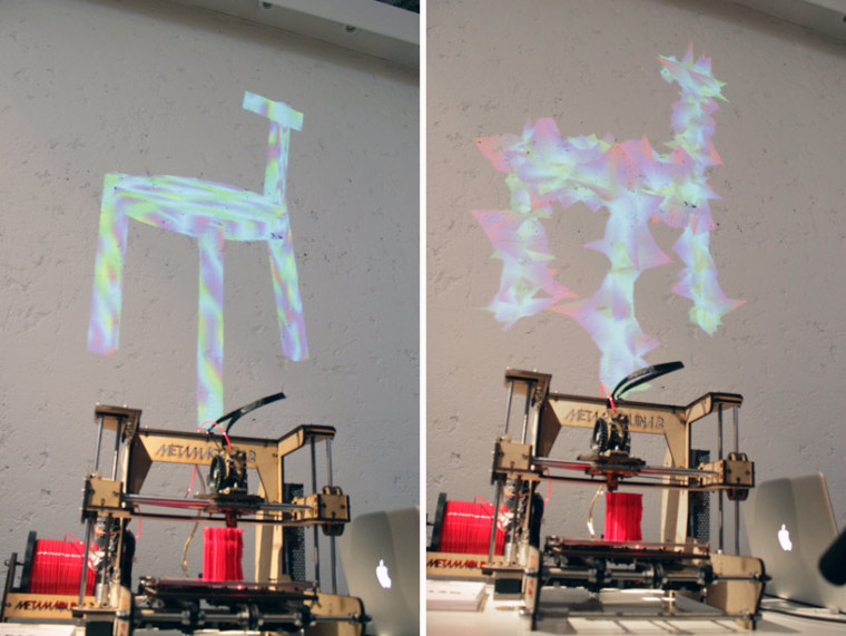 由噪声转化而来的3D打印座椅第6张图片