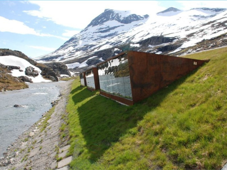 路线交点和转点的测设资料下载-挪威Trollstigen山国家旅游路线