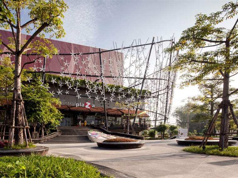 北部文化广场资料下载-泰国清莱中环广场
