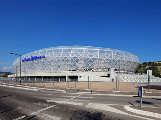 法国拉格朗日体育场资料下载-法国Allianz Rivera体育场
