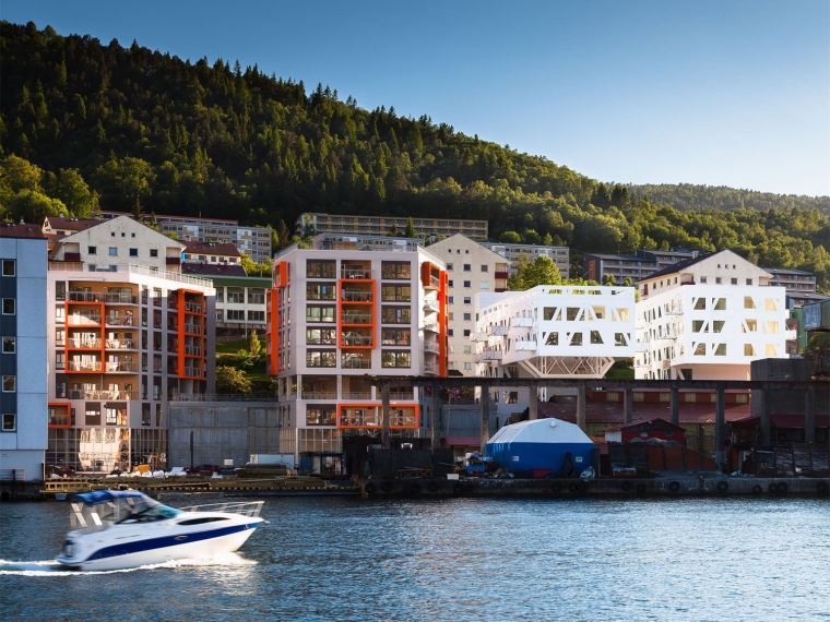 海滩住宅区资料下载-挪威海边住宅区改造