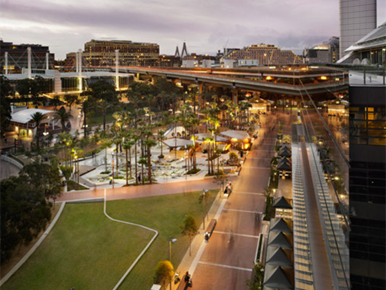 悉尼达令港公共空间资料资料下载-达令港城市广场