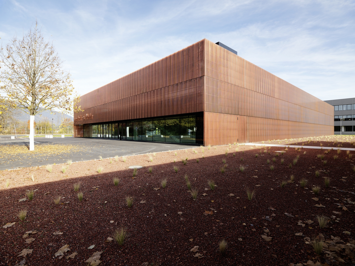 奥地利圣马丁体育馆外观侧面图-奥地利圣马丁体育馆第5张图片