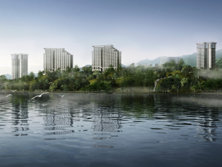 上海泛海国际公寓资料下载-安徽黄山盛高太平湖国际公寓二期