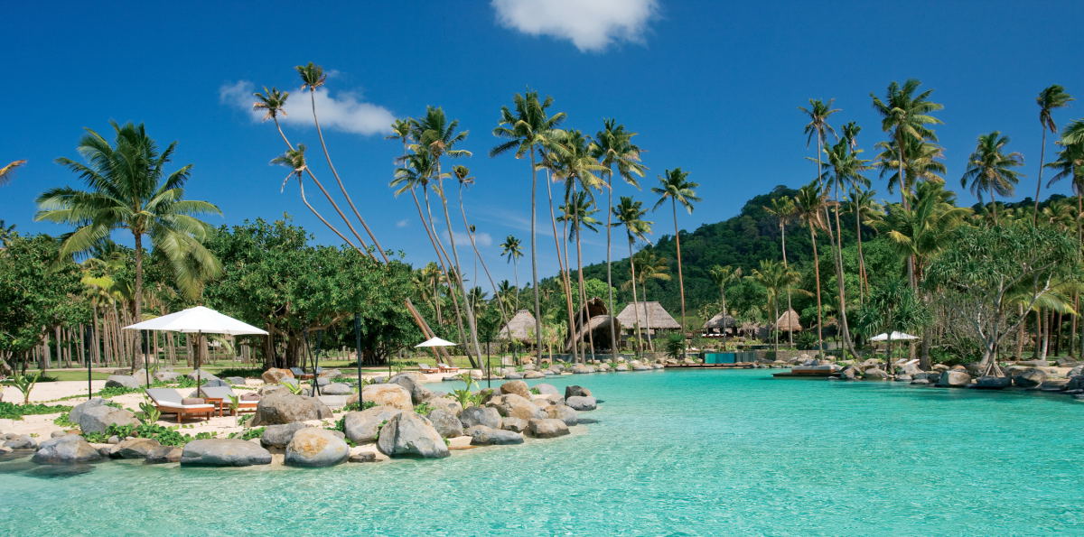 私人海岛度假村景观