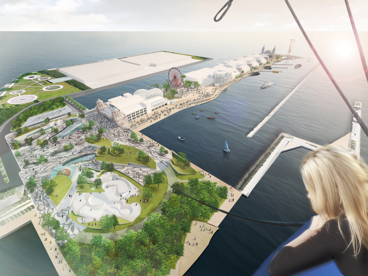 海军码头景观设计-滨水案例-筑龙园林景观论坛