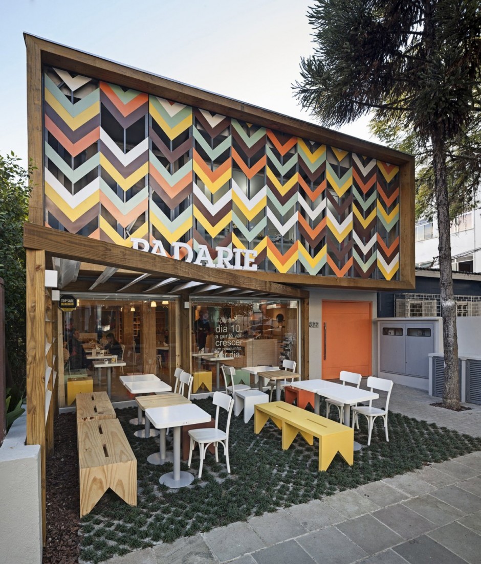 巴西咖啡馆外观图