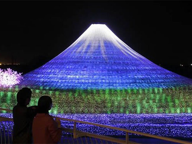 led灯光艺术装置资料下载-日本圣诞灯光秀