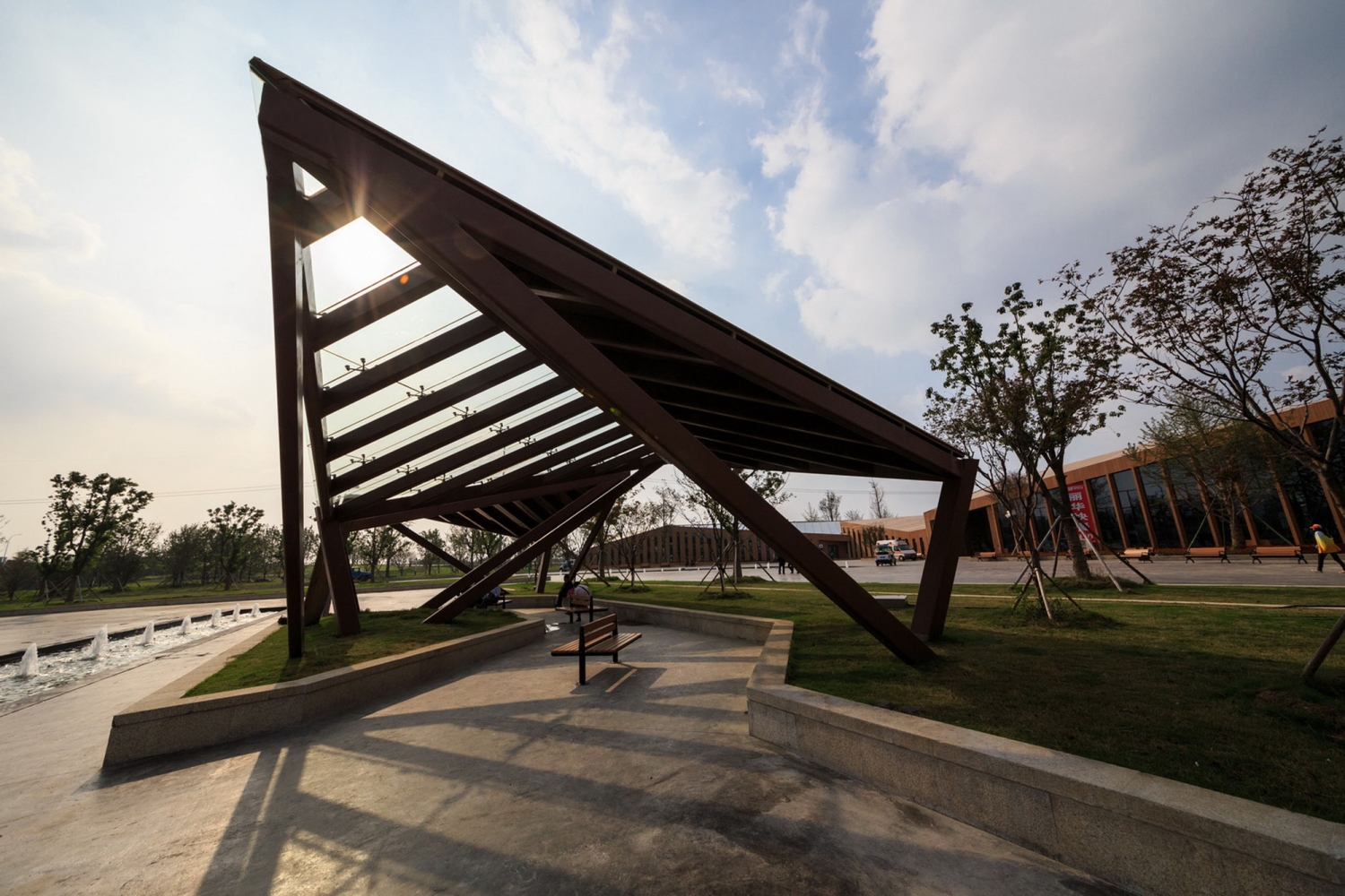 常州花博会新闻中心-公共设施建筑案例-筑龙建筑设计论坛