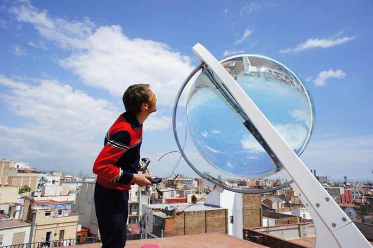 球形玻璃太阳能发电机外观图-球形玻璃太阳能发电机第2张图片